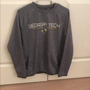 Georgia Tech long sleeve top with pockets